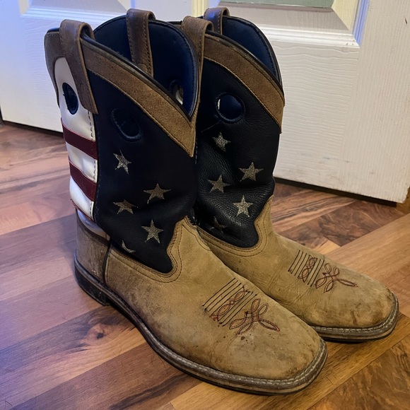 American flag cowboy boots - Picture 3 of 4